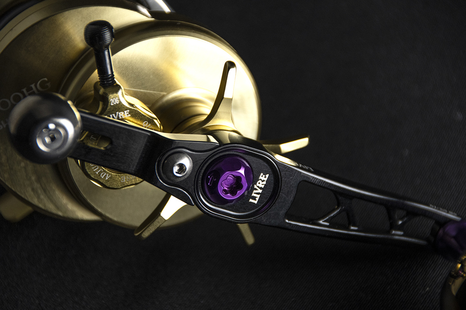 SB 65-70（エスビー 65-70）BLACK SOUL PURPLE EDITION（オンラインショップ限定品）｜ベイトリール｜カスタムリールハンドル  / ノブ ｜LIVRE（リブレ）